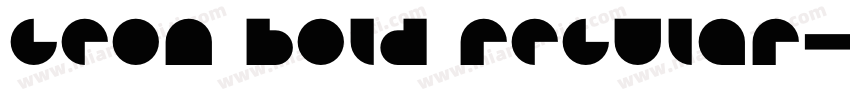 geon bold regular字体转换